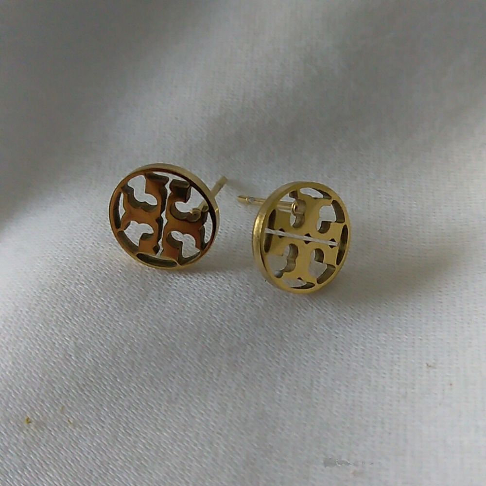 TORY BURCH GOLDTONE STUDS